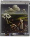 [Grant Wood's painting Spring in the Country (1941)]