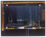 [Byron Thomas' painting of a cemetery at night]