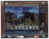 [Aaron Bohrod's painting Reflections on a Shop Window (1942)]