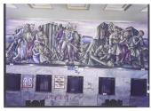 [Edward Millman and Mitchell Siporin's murals in the main Post Office, St. Louis, Missouri]