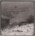 [People swimming off the coast of Greece]