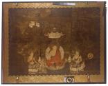 [Reproduction of a painting of Shaka, the Historical Buddha, Preaching on Vulture Peak (8th century)]