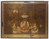 [Reproduction of a painting of Shaka, the Historical Buddha, Preaching on Vulture Peak (8th century)]