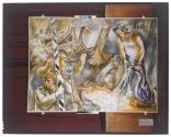 [Sidney Simon's painting of soldiers at work (1942)]