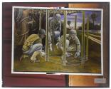 [C.H. Arnold's painting of soldiers at work]