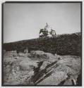 [Woman on  mule, Greece]