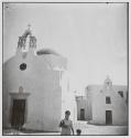 [Woman and child, Mykonos, Greece]