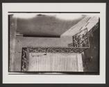 [Iron fence from above]