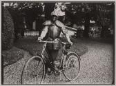 [Knight with bicycle]