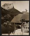 Going-to-the-sun Chalet on St. Mary’s Lake, Glacier National Park, Montana
