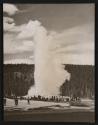 Old Faithful geyser in Yellowstone National Park, Wyoming