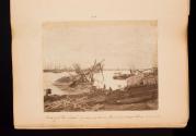 Beach at Ramkistopore, showing wrecks of Brigs, Ships, Steamers, Flats Cargo Boats, Dinghees, etc.