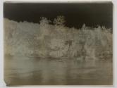 Chimney Rocks Men-River with flat boat with F Graff, P. F. Parsill and Walmsley