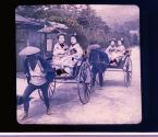 Kyoto Dancing Girls Going To A Tea House