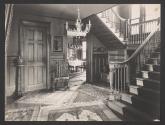 [Interior with staircase and door to dining room]