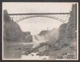 [Driving Park Bridge and the Lower Falls of the Genessee River, Rochester, New York]