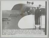 When 1st Missouri Pacific passenger train pulled into Jefferson City, Missouri, Governor Forrest Smith took over controls of the big diesel for a short run
