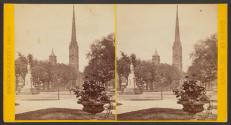 Monument Park and Stone Church, Cleveland, Ohio