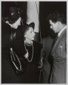 Lillian Hellman and John Garfield at Rally against McCarthy Communist hunt