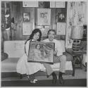 Wilma Lee and Stoney Cooper at Home, Nashville, Tennessee