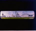The Kremlin, Moscow (A Panoramic View of some of the old historical buildings within the Kremlin enclosure).