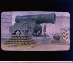 The Czar of Cannon, Moscow (Standing within the walled enclosure of the Kremlin is this mammoth gun, said to be the largest cannon ever cast, although it dates back to 1586...)
