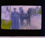 A Russian Coachman, Moscow (A Coachman wearing this padded coat on July 12 appeared to us a decidedly warm proposition even for Moscow).