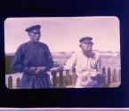 Russian Peasants (These sturdy-looking men are a fair sample of the people who are settling Siberia along the line of the railway).