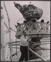 [Basil Levine on the Statue of Liberty]