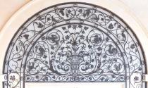 Central archway of Conservatory grille
