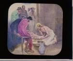 Jesus washing his disciples feet - Edelfelt
