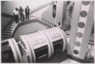 On the set of made-for-TV movie, "Brave New World"