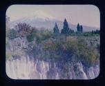 Mt Fuji and Shiraito Fall Photo by K. Tamamura