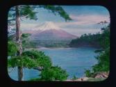 Fuji San and Lake Motosu Copy Photo by K. Tamamura