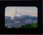 View of Bromo & Smeroe Volcanoes Java