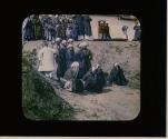 Mourners at Native Funeral