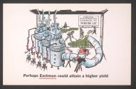 Postcard promoting Eastman Organic Chemicals Department