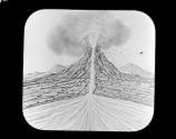 [Section Of Volcano In Action]