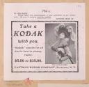 Advertisement for Kodak photography featuring the Kodak Girl