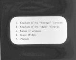 Crackers Of The 'Sponge' Varieties