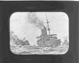 Sinking of three British cruisers