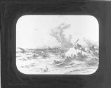 Struggle for life after sinking of Lusitania