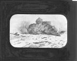 Smoke-screen used to foil submarines