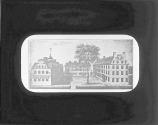 First Buildings Of Harvard
