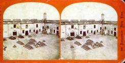 Fort St. Marco. Interior of the fort.