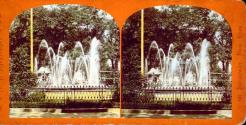 Fountain in Franklin Square.