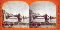 New Suspension Bridge at St. Louis.