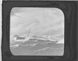 Steamer At Sea-American Line