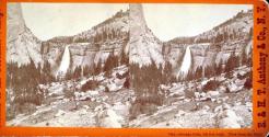 Nevada Falls, 700 feet high, View from the Bluff.