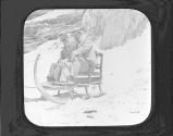 Swiss. Sleigh on Glacier.HBC
